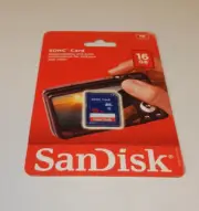 SanDisk 16GB SDHC Memory Card SDSDB-016G-RS46