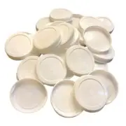 2-inch Plastic End Caps for Mailing Tubes - Pack of 100