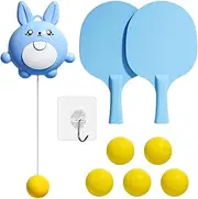 Door Pong Game for Kids, Table Pong Set, Portable Door Table Tennis, Door Frame Pong, Table Tennis Trainer for Family, Friends, Home, Thanksgiving, Christmas, Indoor Fun Game