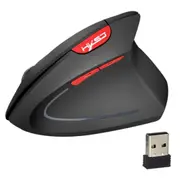 T24 6 Buttons 2400 Dpi 2.4G Wireless Vertical Ergonomic Mouse With Usb Receiver