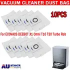10Pcs Vacuum Cleaner Bags For ECOVACS DEEBOT X1 Omni T10 T20 Turbo Rob