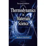 【現貨】<姆斯>THERMODYNAMICS IN MATERIALS SCIENCE 2/E DEHOFF 9780849340659 <華通書坊/姆斯>