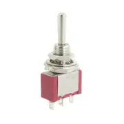 4 Pcs 2A/250VAC 5A/120VAC SPDT On/Off/On 3 Way 3 Pins Momentary Toggle Switch