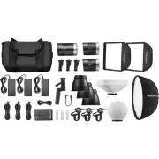 Godox ML-KIT1 Daylight 3-Head LED Light Kit - 1 x ML60 & 2 x ML30