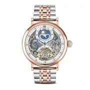Griffin Automatic Watch for Men – Skeleton Watch with Stainless Steel Band – ...