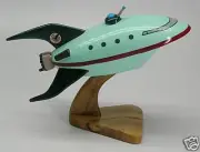 Planet Futurama Express Ship Spaceship Desktop Wood Model Regular Free Shipping