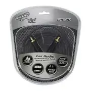 Audiopipe CPP20 20' foot ft Gold Plated Interconnect Cable