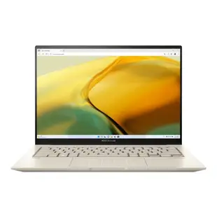 ASUS zenbook 14X OLED UX3404VC-0142D13900H 暖砂金 14.5吋 RTX3050