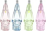 for Apple Pencil Tips Replacment for Apple Pencil 2nd&1st Generation,Metal Pencil Tips Clear,Penlike Nib Wear-Resistant Pen Needle Stylus Tip Acceossries,Fine Ponit Precise Control-4pcs