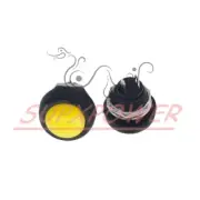New PBS-33B 12mm yellow Momentary Switch Waterproof ON/OFF Round Push Button 5PC