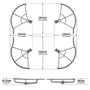Anti-collision Propeller Guard Set for DJI Mavic 3 Pro Drone Spare Accessories