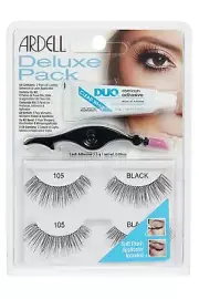 Ardell Lashes Deluxe Pack You Choose Wispies Black Black 105 Adhesive Appilcator