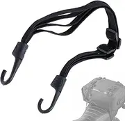 Motorcycle Helmets Rope | Highly Elastic Luggage Binding Cord with 2 Hooks - Elastic Motorcycle Helmets Elastic Rope for Motorbike Electric Vehicles 通用