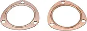 2PCs 3" Copper Exhaust Header Pipe Collector Flange Gaskets for SBC BBC 302 350 454