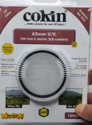 Cokin Genuine 62mm UV Guard Protector Safety Glass Lens Filter 62 mm France