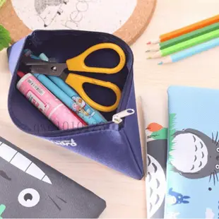 日韓可愛卡通龍貓筆袋 牛津布筆袋 男女學生文具袋 文具收納袋 整理袋 鉛筆袋 帆布筆袋 交換禮物✔