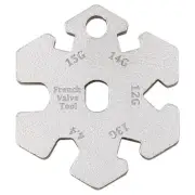 Bicycle Rim Truing Tool Bike Wheel Rim Adjuster Spanner Compact for Bike Repair