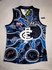 Carlton BLUES 2022 Indigenous AFL Jersey / Guernsey *XL* QLD Seller