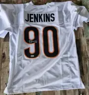 Kris Jenkins Jr Signed Cincinnati Bengals Nfl Gridiron Jersey Beckett Holo