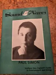 PAUL SIMON - Sound Waves Magazine 1991 Vol.1 No.8 - Collector's Edition