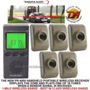 DAKOTA ALERT MTPR-4000 WIRELESS MOTION DETECTOR SECURITY ALARM - 5 SENSORS