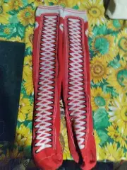 Barrel Racing Shin Guard Socks Pink youth size