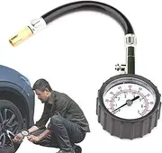 Tire Gauge for Tire Pressure - Automobile Pressure Measure Tool with Deflator, Vehicle Gauges for Cars, Pickups, Motorcycles, Trucks,