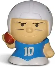 Party Animal NFL Jumbo Squeezymates Los Angeles Chargers Herbert Figurine, Team Colors, 4" Tall