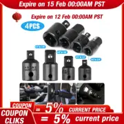 4pc 3/8" to 1/4" 1/2 inch Drive Ratchet SOCKET ADAPTER REDUCER Air Impact