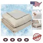 Arc-Chill Twin Cooling Blanket - Lightweight Breathable Comforter for Summer