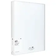 Aqua Drops A4 Display Book 60 Pocket Fixed Clear