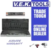 DUAL ACTION TOOLS Socket Set-1/4"DR 53PC-ALSO For Cordless Impact Wrench Kits-SP