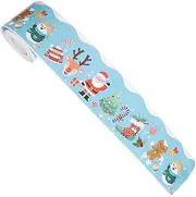 Parliky 2 Rolls Classroom Bulletin Board Border Stickers Decorative Blackboard Trim for School Displays Long Easy to Use Cuttable Border Decor for Teachers and Students