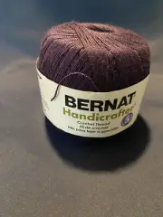 Crochet Thread Bernat Handicrafter Size 5 Color Orchid 100% Polyester