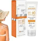 Sunscreen SPF 90+ Sun Cream UVA UVB PA+++ Oil Free Protection Non Greasy Sticky