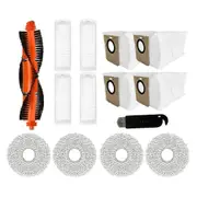 M30 Pro or C107 Robot Vacuum Main Brush HEPA Filter Mop Pad Dust Bag