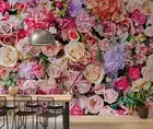 3D White Rose Background Wallpaper Wall Murals Removable Wallpaper 131