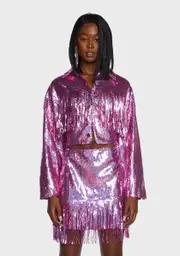 Candy Blindin' Baddie Sequin Jacket