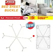 1 Set AdjustableROed Fitted Sheet Straps Gripper Holder Fastener Clip ClippersUL