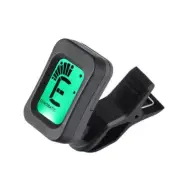 2 in 1 Tuner Metronome Clip on Guitar Violin Ukulele Bass LCD Electronic