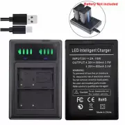 USB Dual Charger for Nikon D90 MB-D80 D700 D300 D200 D100 D90 D80 D80S