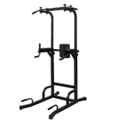 Power Tower Dip Station Adjustable Heavy Duty Pull Up Bar for Home Gym Fitness
