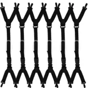 6 Pcs Helmet Chin Strap Construction Head Hardhat Straps Work Man
