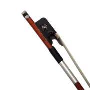 Paititi Full Size Cello Pernambuco Wood Double Pearl Eye Bow with Free Bow Case