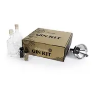 Craft A Brew Handcrafted Botanical Blend Gin Kit w/ Bottles/Corked/Funnel/Filter