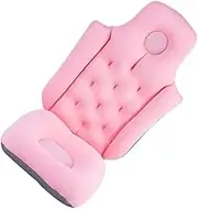 DRESSOOS Anti-Slip Mesh Mat Folding Shower Seat Bath Stool for Seniors Pregnant Bath Pillow for Tub Neck Back Support