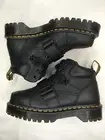 DR MARTENS ZUMA II 2 BOOTS UK 4 EU 37 DOCS DMS BLACK WINTER VIRGINIA 25713001