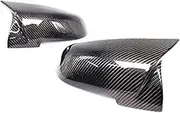 Wivplex Rear View Side Mirror Cover, for, 1 2 3 4 X Series F20 F21 F22 F23 F30 F32 F36 X1 E84 F87 M2 Real Carbon Fiber Accessories Wing Mirrors Replacement Parts Side Wing Mirror Cover