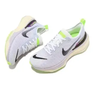 Nike 慢跑鞋 ZoomX Invincible Run FK 3 女鞋 藍紫 螢光綠 DR2660-100