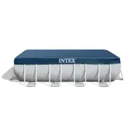 Intex 3.89x1.84m Rectangular Outdoor Protective Pool Cover for Swimming Pool